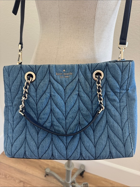 kate spade Handbags - Kate Spade ♠️ Briar Lane Quilted Denim Meena Bag